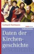 Daten der Kirchengeschichte Hartmann Gerhard