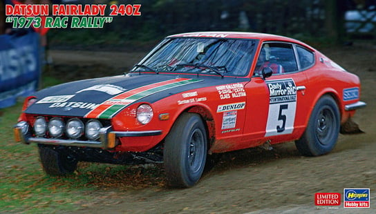 Datsun Fairlady 240Z (1973 RAC Rally) 1:24 Hasegawa 20555 HASEGAWA