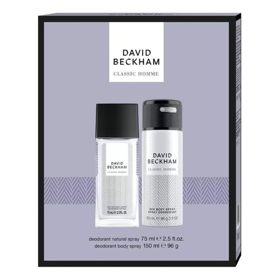 David Beckham, Classic Home, zestaw prezentowy kosmetyków, 2 szt. David Beckham