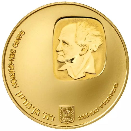 David Ben-GurionZłoto 1974 Proof Inna marka