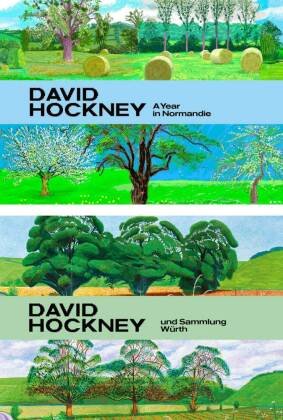 David Hockney A Year in Normandie und Sammlung Würth, 2 Teile Swiridoff