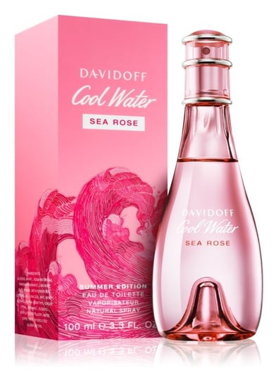 Davidoff, Cool Water Woman Sea Rose Mediterranean Summer Edition, woda toaletowa, 100 ml Davidoff