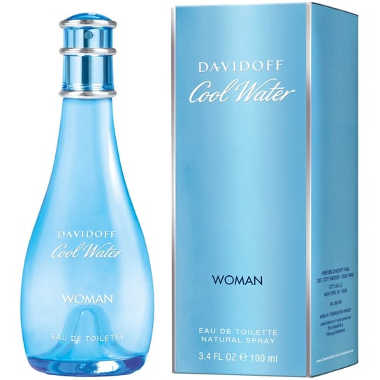 Davidoff, Cool Water Woman, woda toaletowa, 100 ml Davidoff