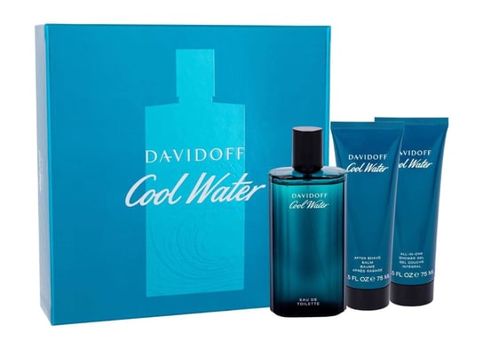 Davidoff, Cool Water, Zestaw kosmetyków, 3 szt. Davidoff