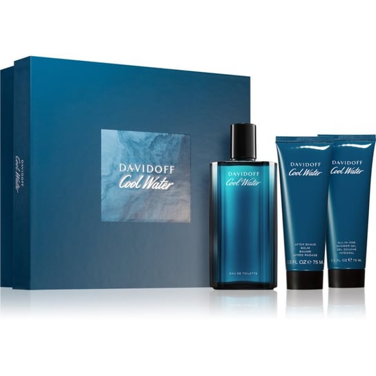 Davidoff Cool Water, Zestaw kosmetyków, 3 szt. Davidoff