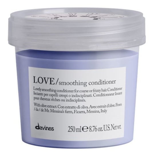 Davines, Essential Haircare Love Smoothing, Wygładzająca odżywka zapobiegająca puszeniu, 250 ml Davines