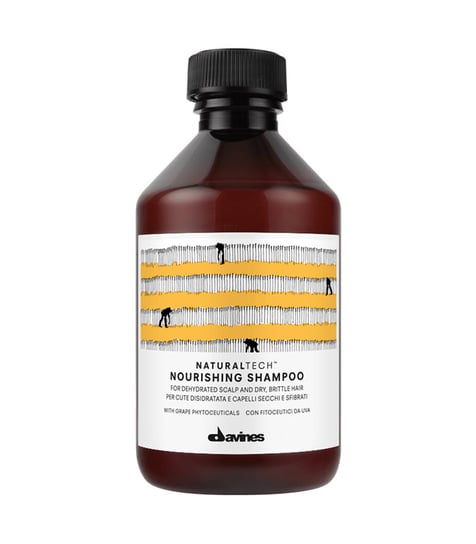 Davines, Naturaltech Nourishing, szampon nawilżający do suchych i odwodnionych włosów, 250 ml Davines