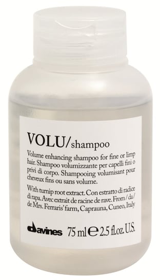 Davines Volu, Nawilżający szampon zwiększający objętość 75 ml Davines