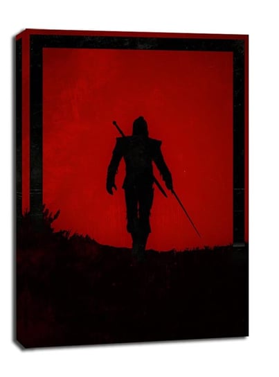 Dawn of Heroes - Geralt, Wiedźmin - obraz na płótnie 20x30 cm Galeria Plakatu