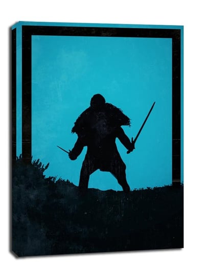 Dawn of Heroes - Jon Snow. Gra o tron - obraz na płótnie 20x30 cm Galeria Plakatu