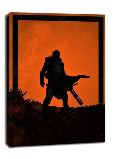 Dawn of Heroes - Lone Wanderer, Fallout - obraz na płótnie 40x50 cm Galeria Plakatu