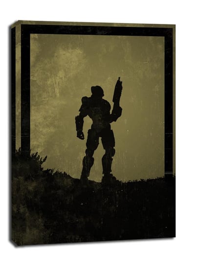 Dawn of Heroes - Masterchief, Halo - obraz na płótnie 30x40 cm Galeria Plakatu