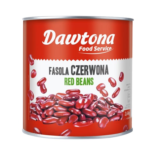 DAWTONA FASOLA CZERWONA KONSERWOWA 2600G Dawtona