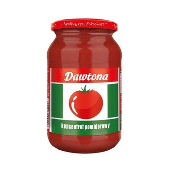 Dawtona Koncentrat pomidorowy 30% 1000g pasteryzowany Dawtona