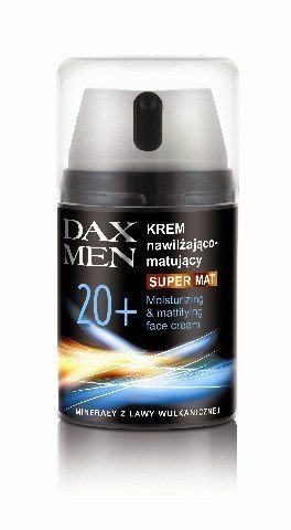 Dax Men 20+, krem nawilżająco-matujący, 50 ml DAX Men