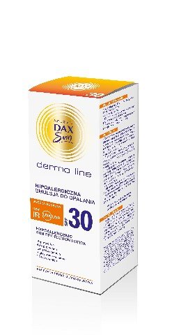 Dax Sun Dermo Line, emulsja do opalania hipoalergiczna, SPF 30, 200 ml Dax Sun