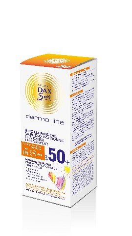 Dax Sun Dermo Line, mleczko ochronne dla dzieci i niemowląt hipoalergiczne, SPF 50, 200 ml Dax Sun