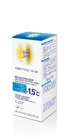 Dax Sun Dermo Line, mleczko po opalaniu chłodzące dla dorosłych i dzieci hipoalergiczne, 200 ml Dax Sun