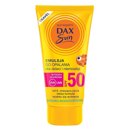 Dax Sun, emulsja do opalania dla dzieci i niemowląt, SPF 50, 50 ml Dax Sun