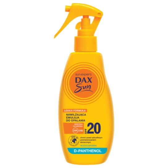 Dax Sun, Emulsja Do Opalania W Sprayu SPF20, 200ml Dax Sun