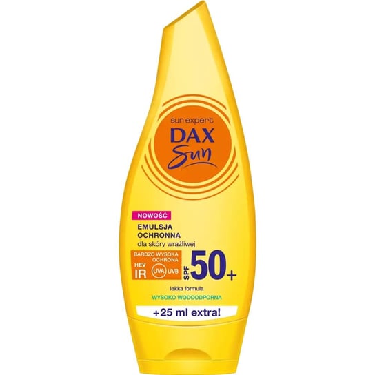 Dax Sun, Emulsja ochronna do skóry wrażliwej SPF 50+, 175 ml Dax Sun