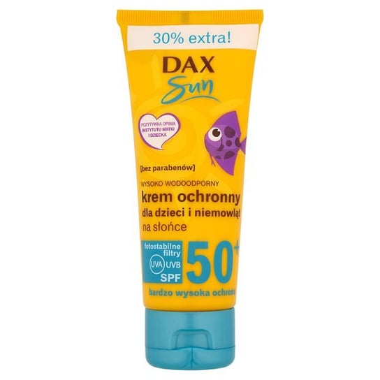 Dax Sun, krem dla dzieci i niemowląt ochronny na słońce, SPF 50, 75 ml Dax Sun