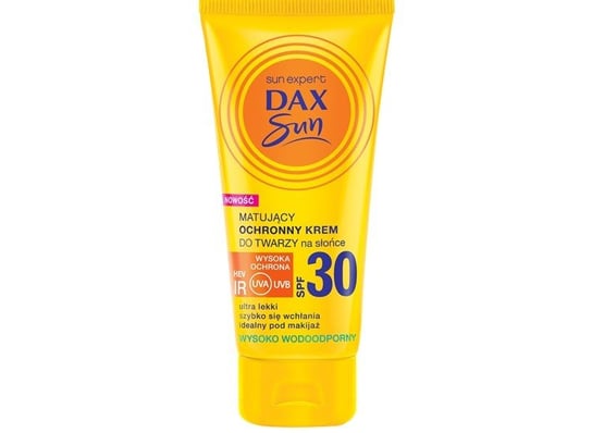 Dax Sun, matujący ochronny krem do twarzy na słońce, SPF 30, 50 ml Dax Sun