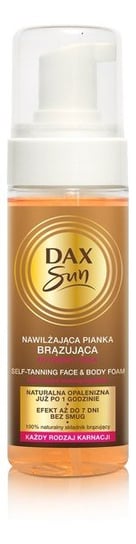Dax Sun, nawilżająca pianka brązująca do twarzy I ciała, 160ml Dax Sun