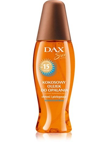 Dax Sun, olejek do opalania kokosowy spray, SPF 15, 150 ml Dax Sun