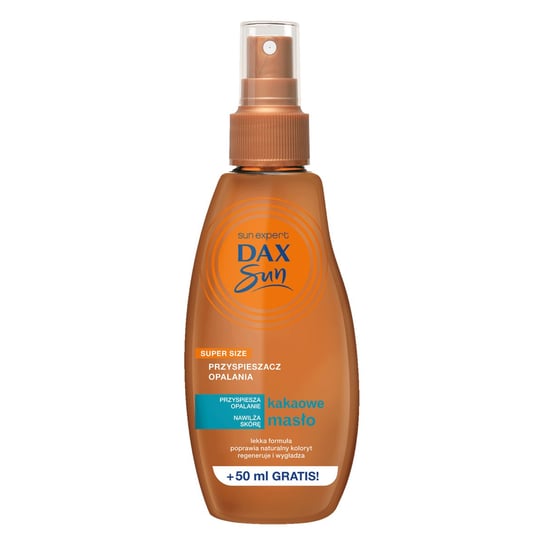 Dax Sun, przyspieszacz opalania z masłem kakaowym -spray, 200ml Dax Sun