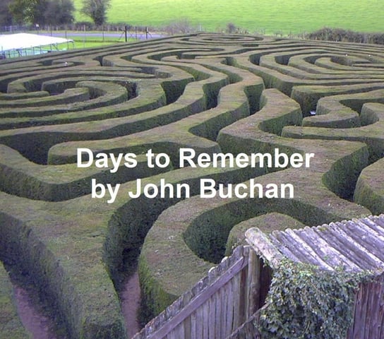 Days to Remember John Buchan