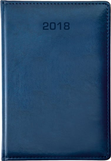 Dazar, kalendarz 2018, format A6,  Nebraska Soft Exclusive Light, niebieski Dazar