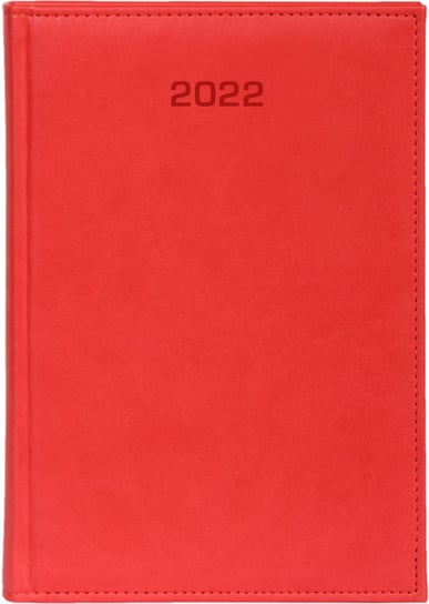 Dazar, Kalendarz dzienny 2022, A4, Manager Vivella, czerwony Dazar