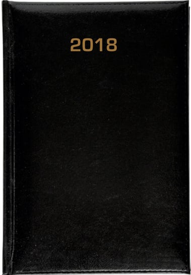 Dazar, kalendarz książkowy 2018, format A5, Baladek, czarny Dazar