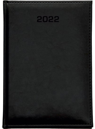Dazar, Kalendarz książkowy 2022, A4, notesowy, czarny Dazar
