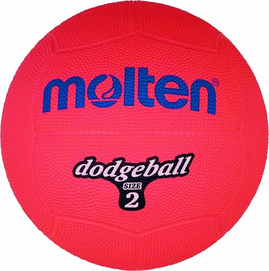 DB2-R Piłka gumowa Molten dodgeball size 2 Molten