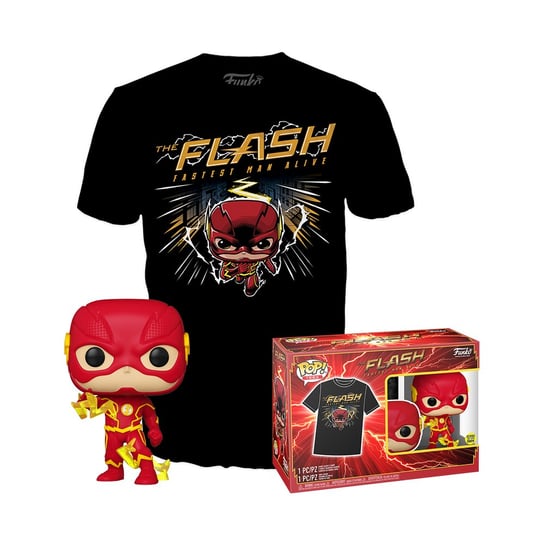 Dc Comics - Booble Head Pop N° 1097 - The Flash + Tee (L) Inna marka