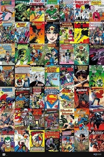 DC Comics Classic Covers - plakat 61x91,5 cm Grupoerik