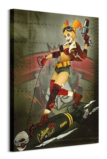 DC Comics Harley Quinn Missile - obraz na płótnie Pyramid International