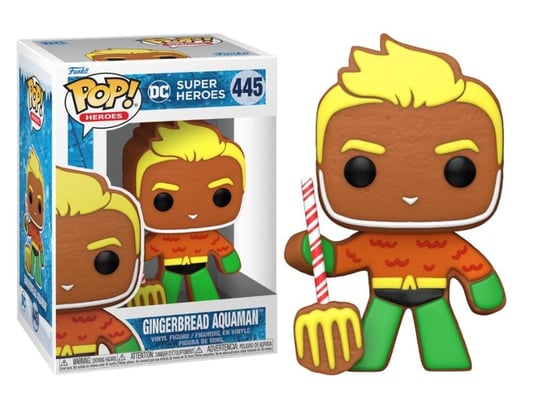 dc comics holiday - pop n° 445 - gingerbread aquaman Funko