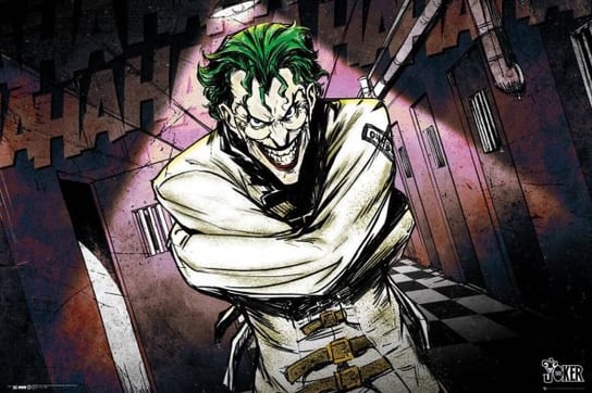 DC Comics Joker Asylum - plakat 91,5x61 cm DC COMICS