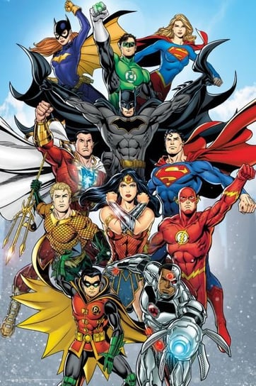 DC Comics Rebirth - plakat 61x91,5 cm DC COMICS