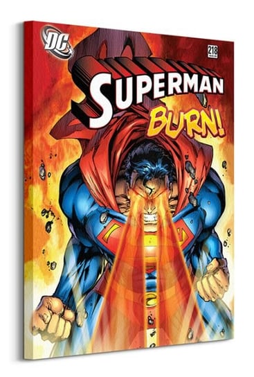 DC Comics Superman Burn - obraz na płótnie DC COMICS