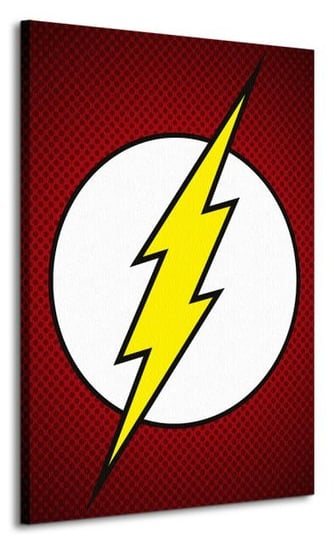 DC Comics The Flash Symbol - Obraz na płótnie DC COMICS