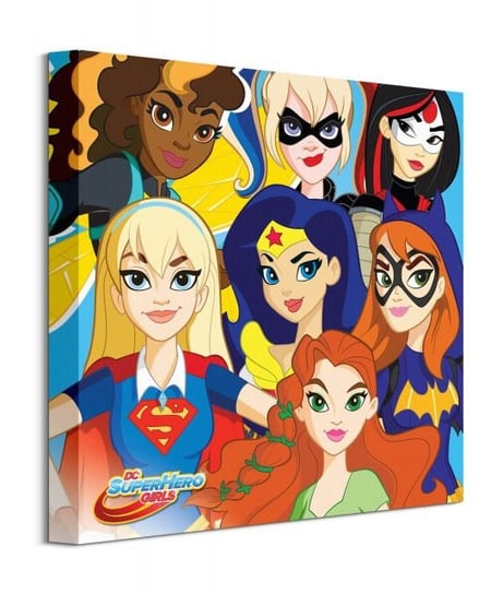DC Super Hero Girls Characters - obraz na płótnie DC COMICS