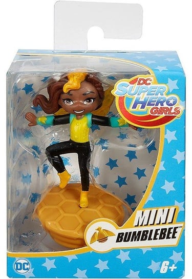 DC Super Hero Girls, Minibohaterki winylowe figurki, lalka Mini Bumblebee DC Super Hero Girls