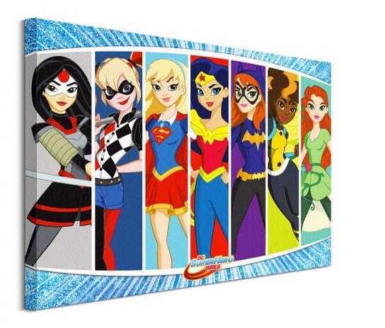 DC Super Hero Girls - obraz na płótnie Pyramid International