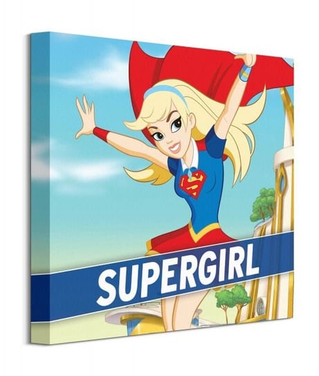 DC Super Hero Girls Supergirl In Flight - obraz na płótnie DC COMICS
