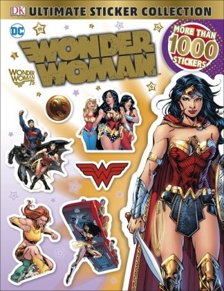 DC Wonder Woman Ultimate Sticker Collection Opracowanie zbiorowe