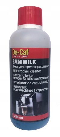 De-Caf Sanimilk do czyszczenia SYSTEMU MLEKA 250ml Inna marka